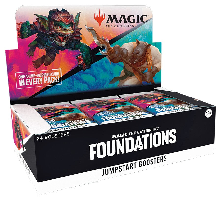 Magic the Gathering Foundations Jumpstart Boosters (24 Boosters Per Display)
