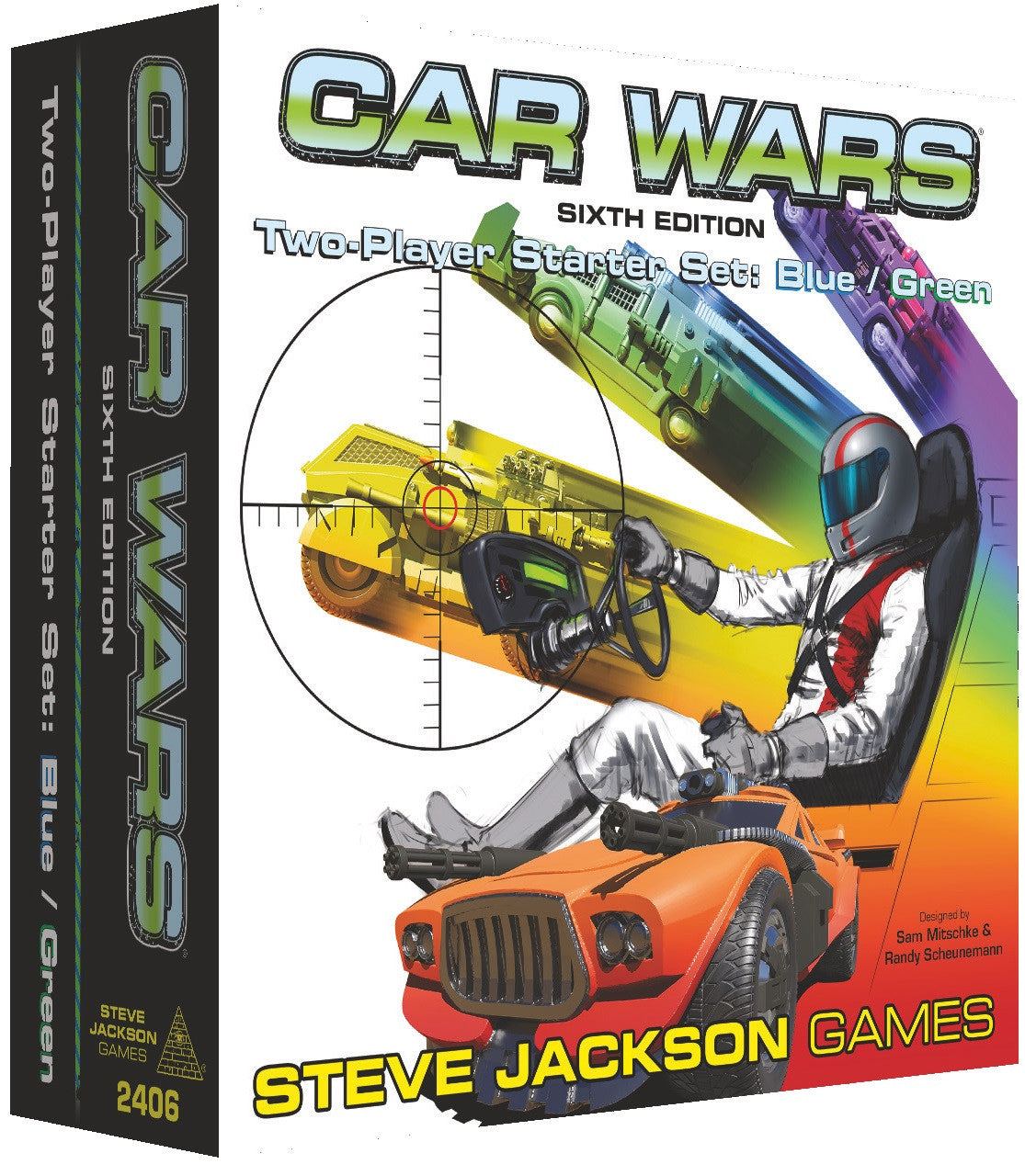 Car Wars 6th Edition Two Player Starter Set Blue / Green – Little ...