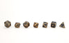 LPG Dice RPG Set Draco Dark Black/Gold