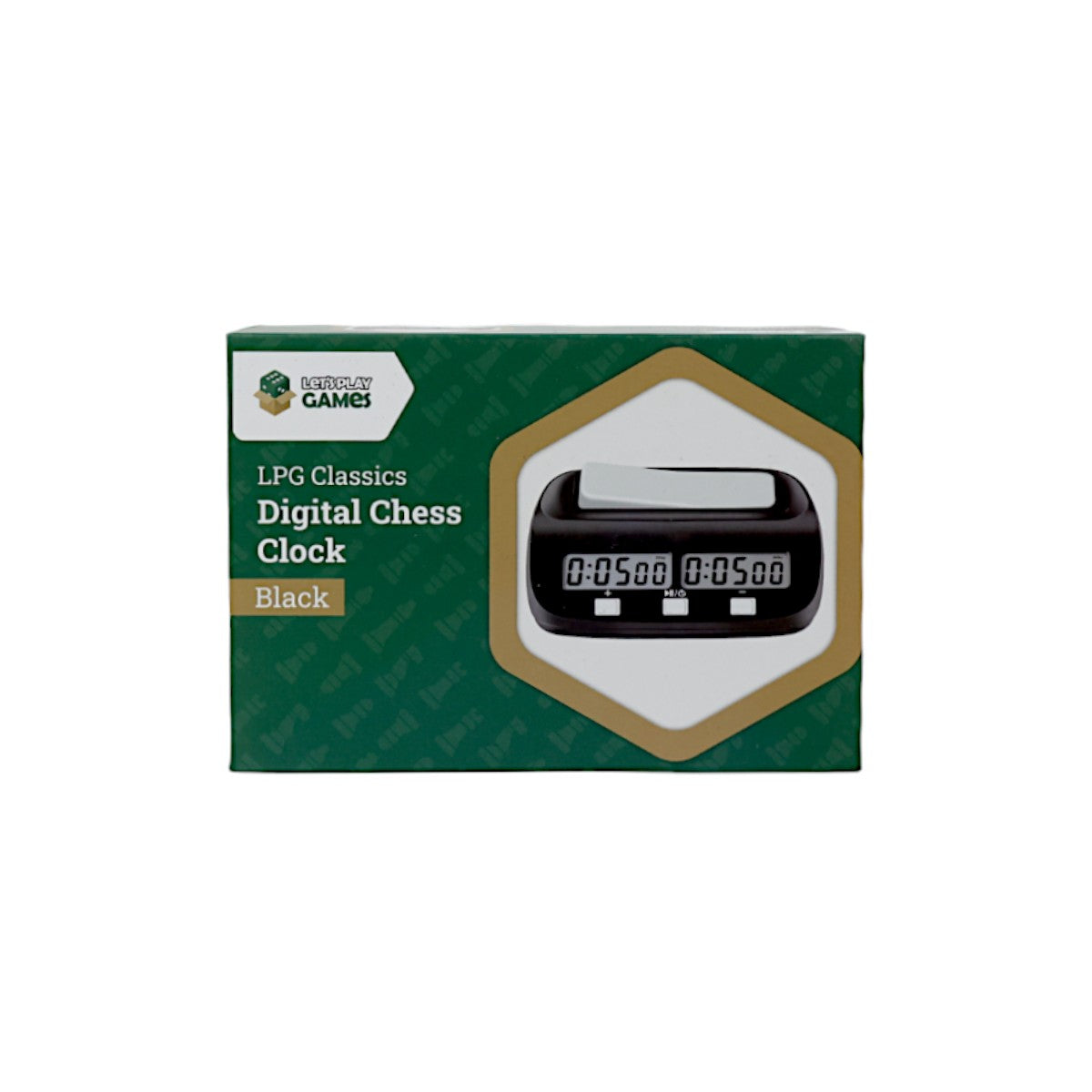 LPG Essentials Electronic Chess Clock  - Black