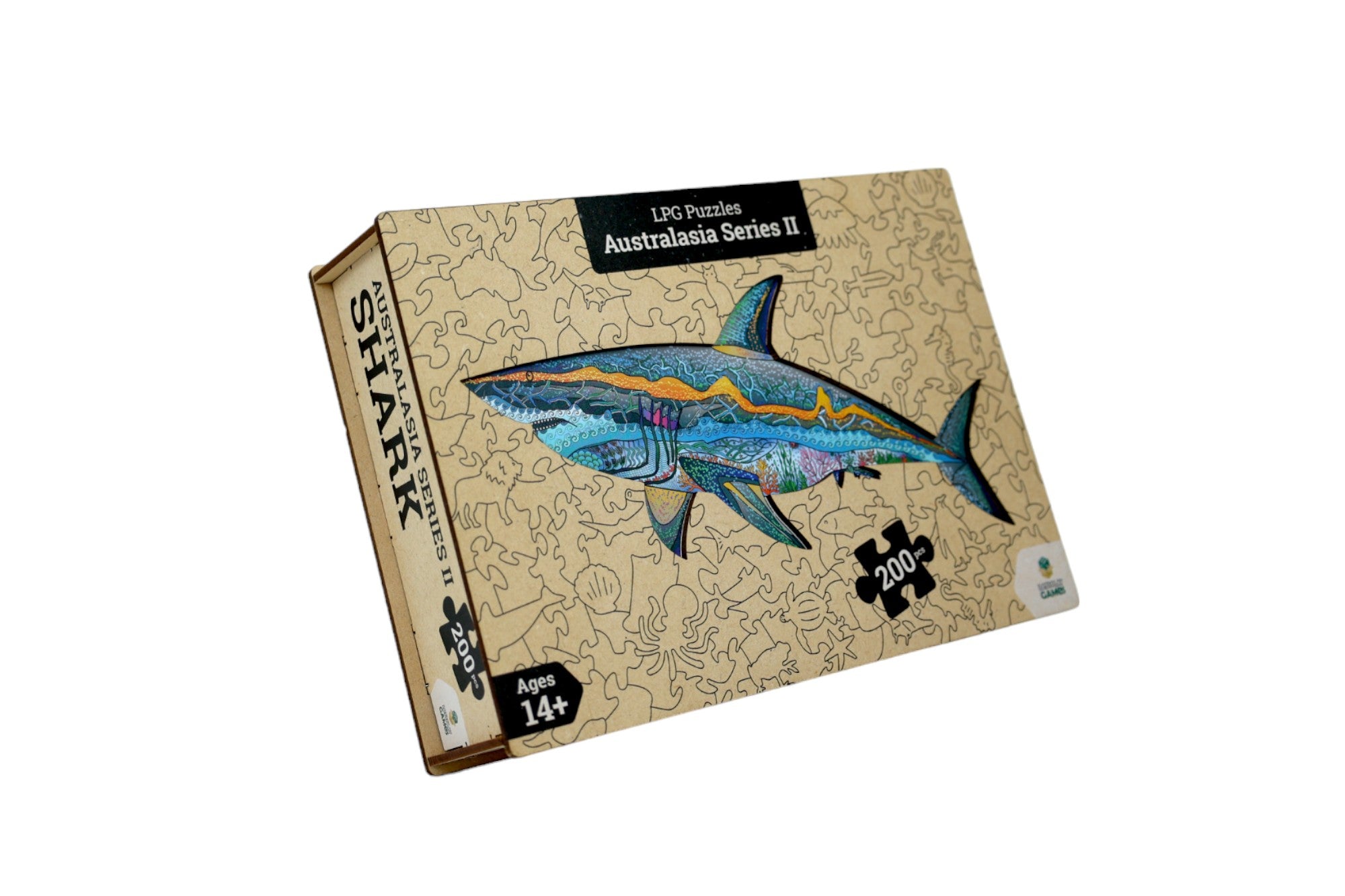 LPG Puzzles Wooden Oceania Animals Series 2 - Shark