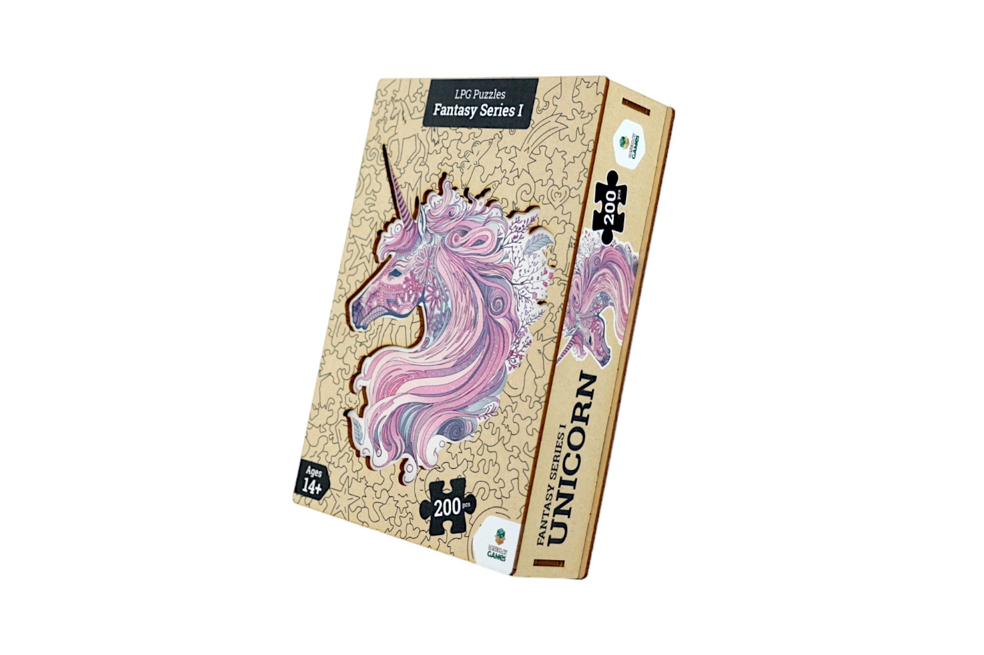 LPG Puzzles Wooden Fantasy Puzzle - Unicorn