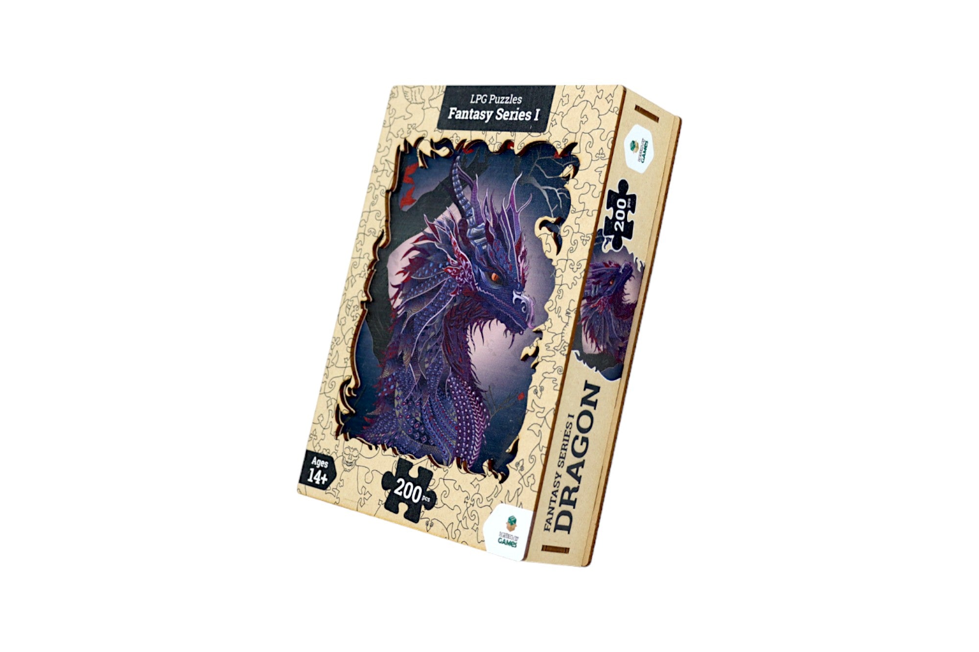 LPG Puzzles Wooden Fantasy Puzzle - Dragon