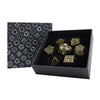 LPG Dice RPG Set Hollow Celtic - Tarnished Gold