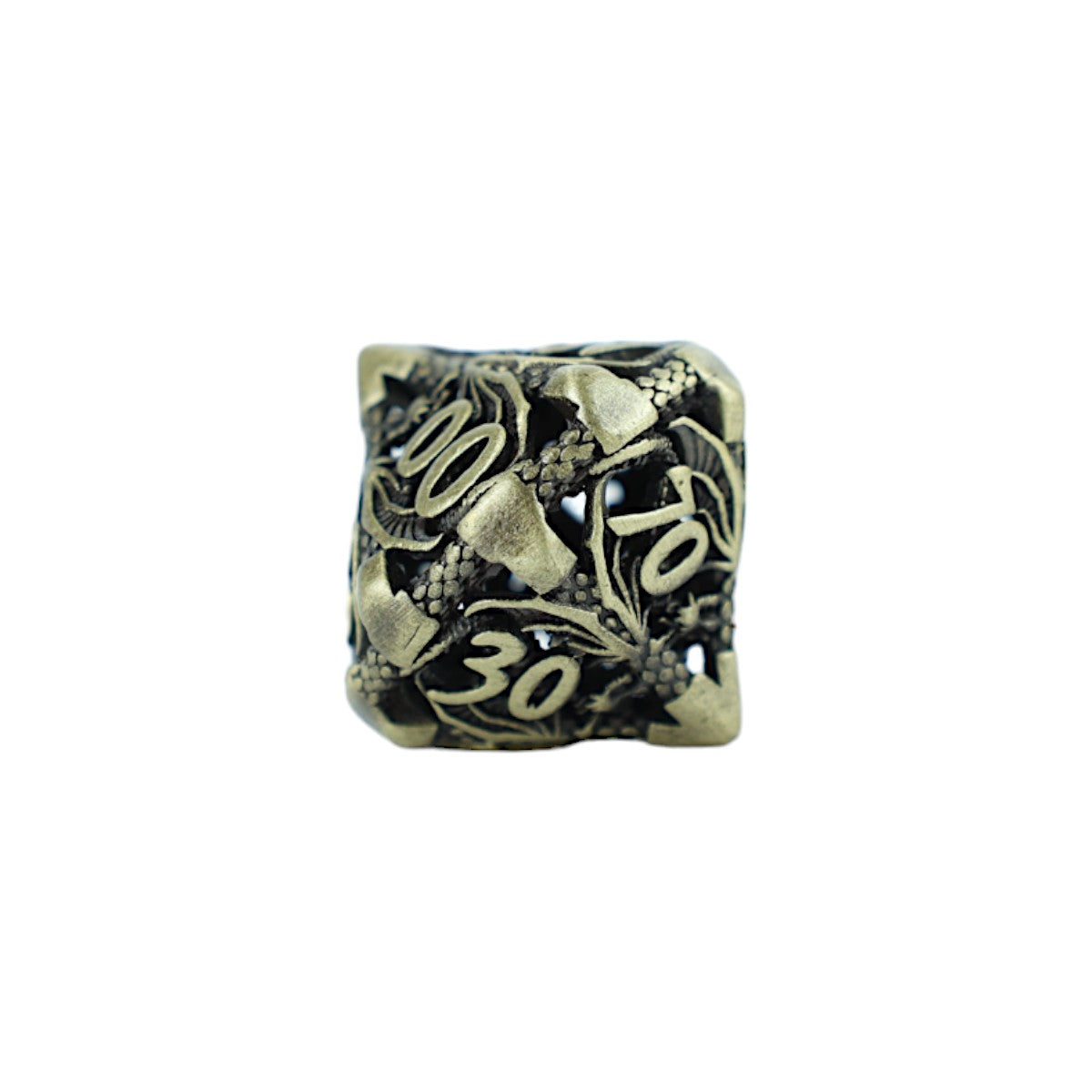 LPG Dice RPG Set Hollow Dragon - Tarnished Gold