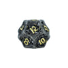 LPG Dice RPG Set Hollow Dragon - Black and Gold