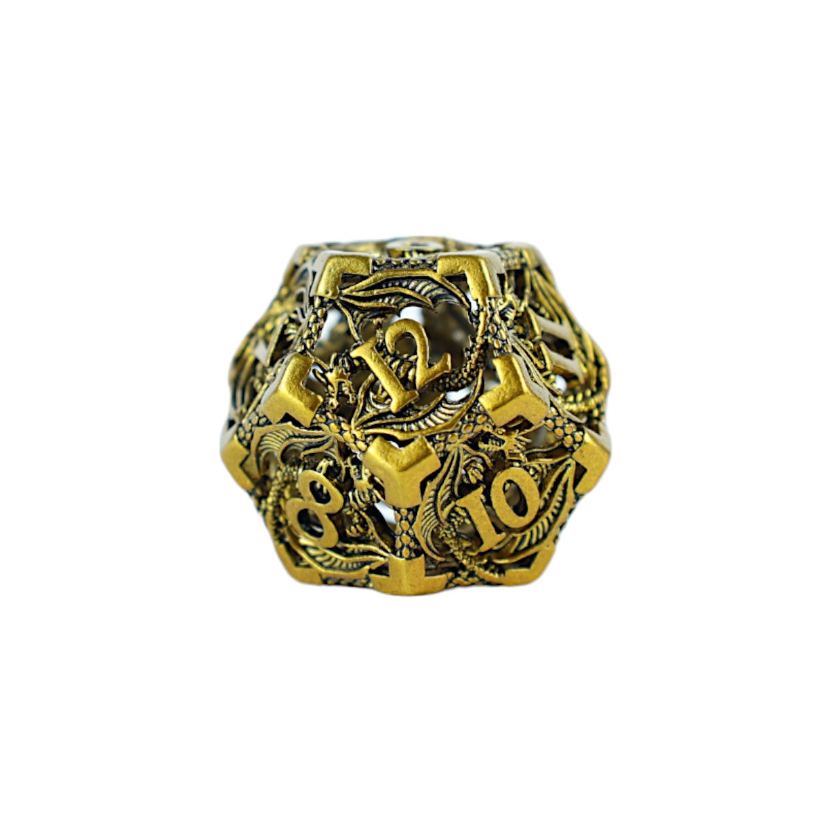 LPG Dice RPG Set Hollow Dragon - Ancient Bronze