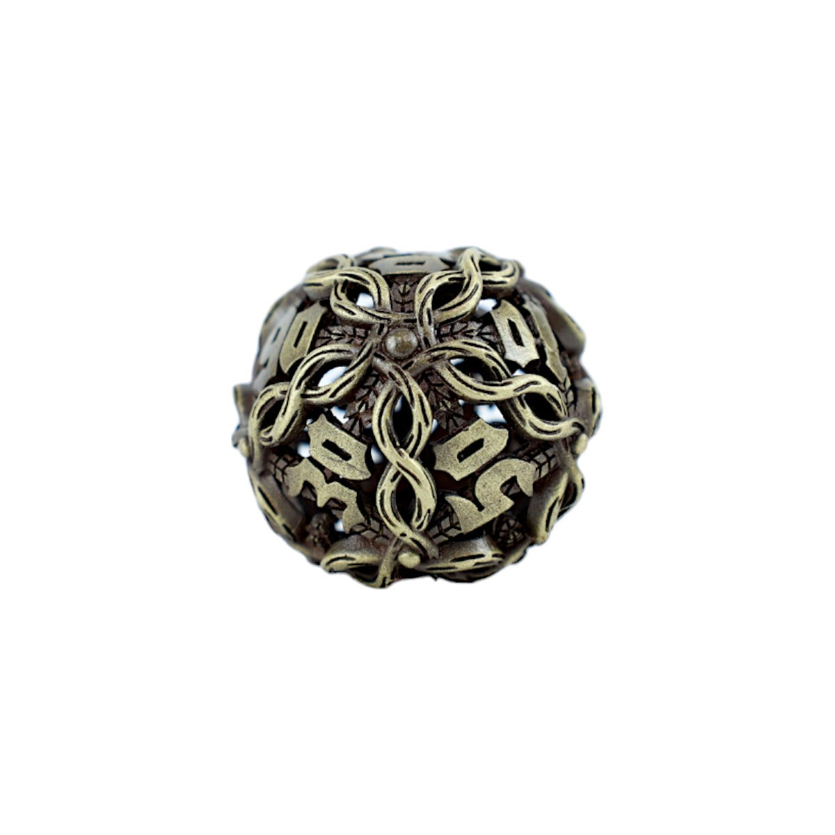 LPG Dice RPG Set Hollow Vines - Tarnished Gold