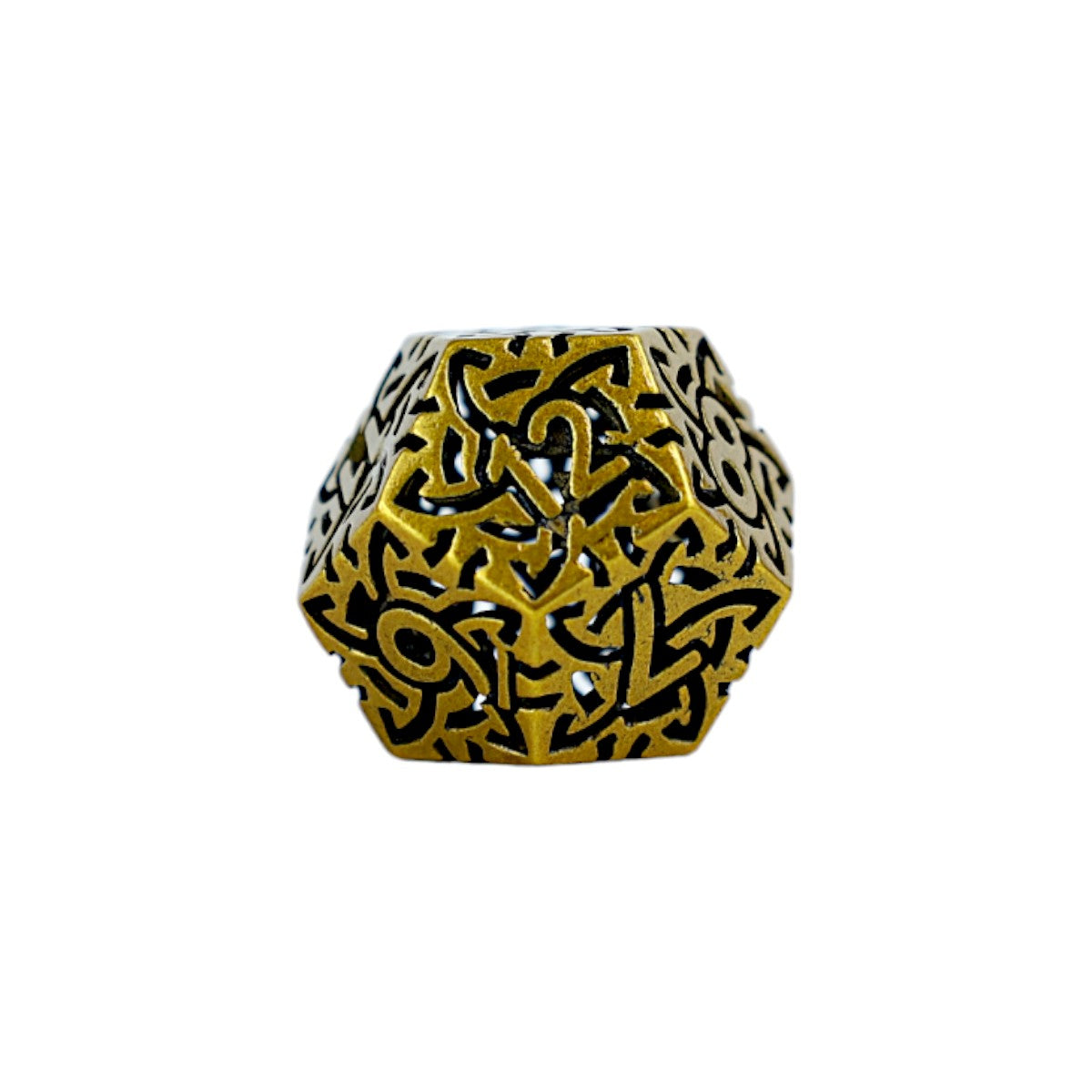 LPG Dice RPG Set Hollow Celtic - Ancient Bronze
