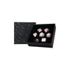 LPG Dice RPG Set Inscripted Hex Pastel White