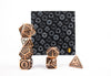 LPG Dice RPG Set Concentric Black/Brass