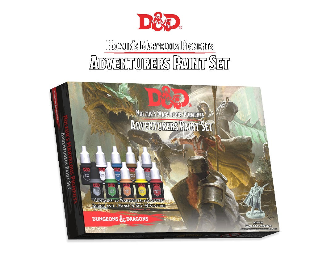 Army Painter - D&D Nolzurs Marvelous Pigments Adventurers Paint Set