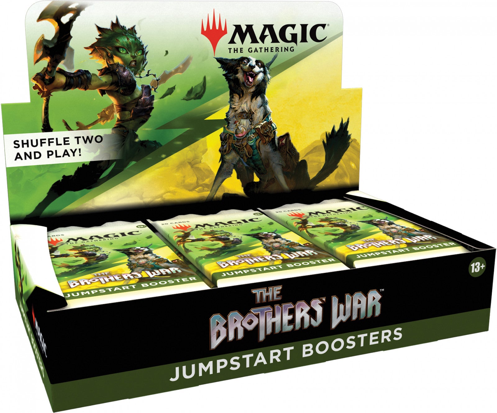 Magic the Gathering The Brothers War Jumpstart Boosters (18 Boosters Per Display)