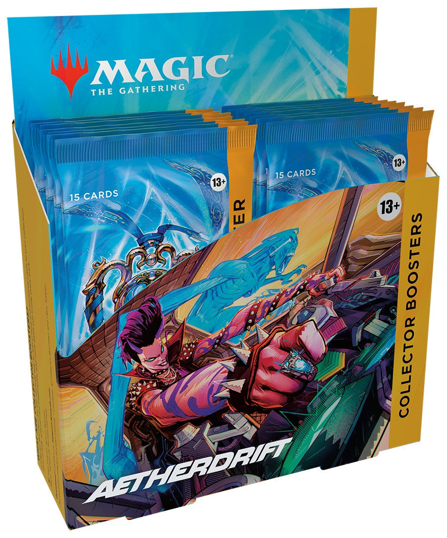 Magic the Gathering Aetherdrift Collector Boosters (12 Boosters Per Display)