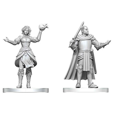 D&D Nolzur's Marvelous Miniatures: Knight & Mage Apprentice