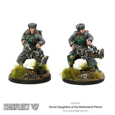 Konflikt '47 - Soviet Bloc: Daughters of the Motherland Patriot Team