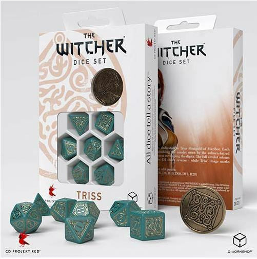 Witcher Dice Set Triss the Beautiful Healer