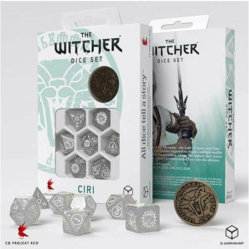 Witcher Dice Set Ciri The Lady of Space