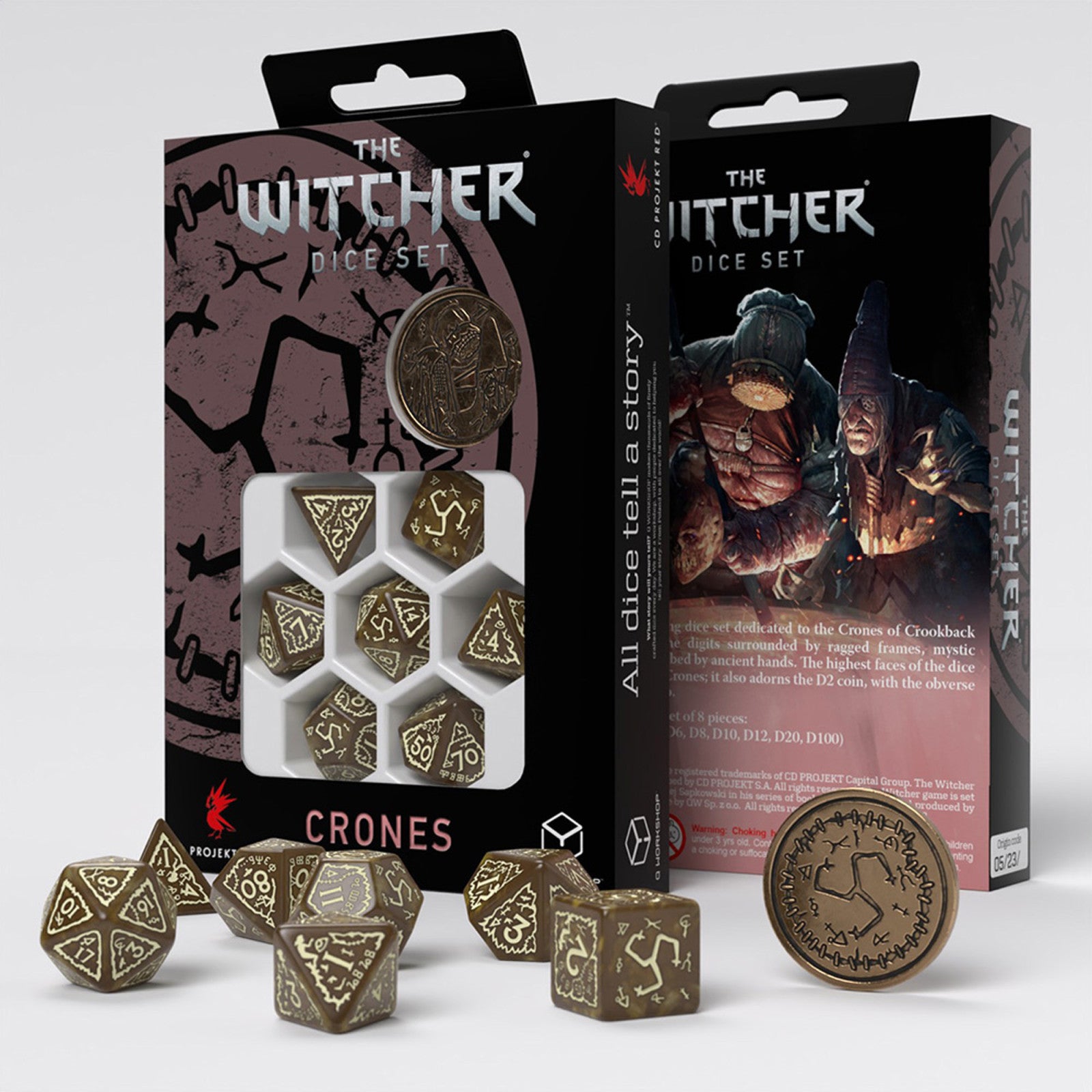 Witcher Dice Set Crones Weavess