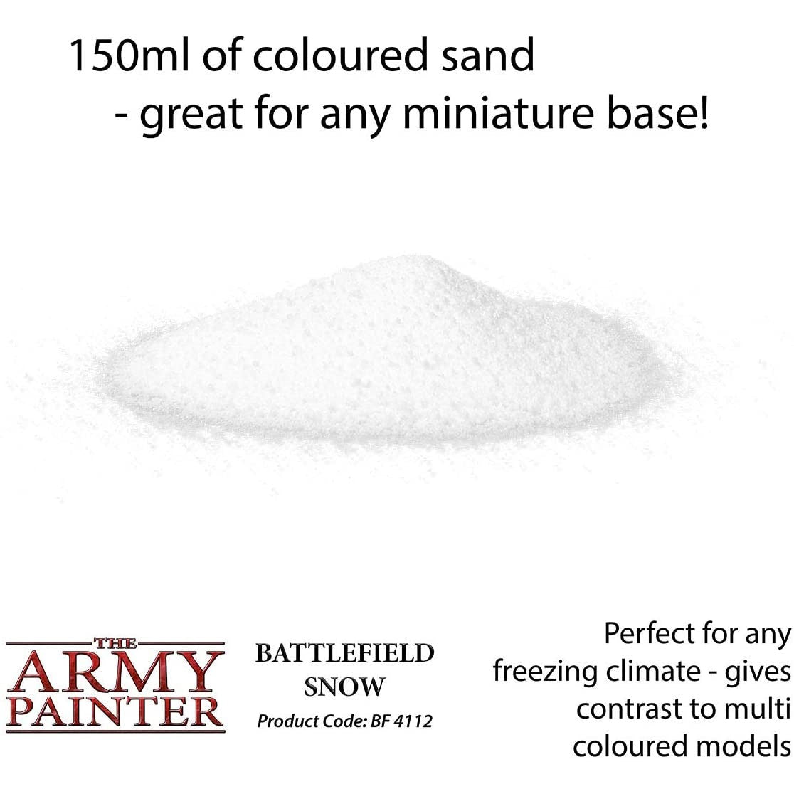 Army Painter - Basing - Battlefield Snow