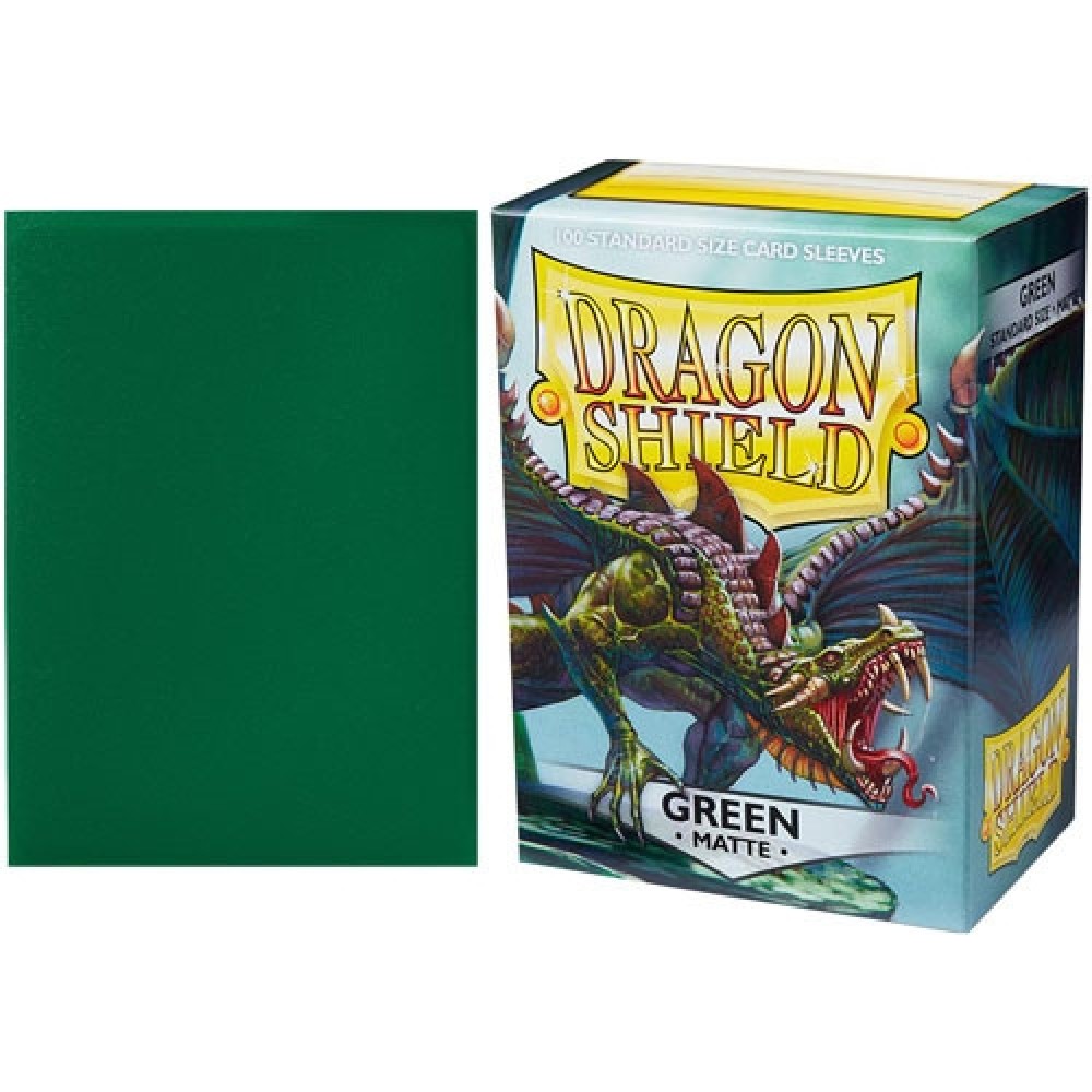 Dragon Shield: Sleeves – Matte – Green