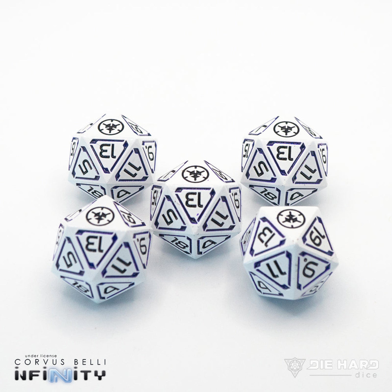 Die Hard Dice Infinity d20 Set - Aleph
