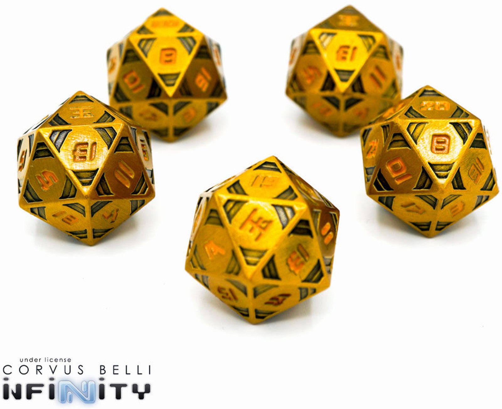 Die Hard Dice Infinity d20 Set - Yu Jing