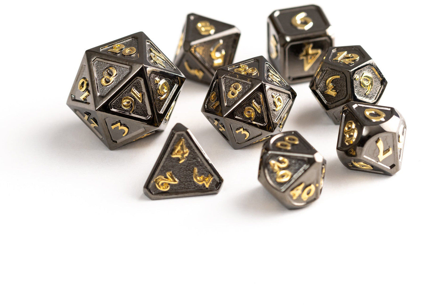 Die Hard Dice 8pc RPG Set - Mythica Shadowcrown