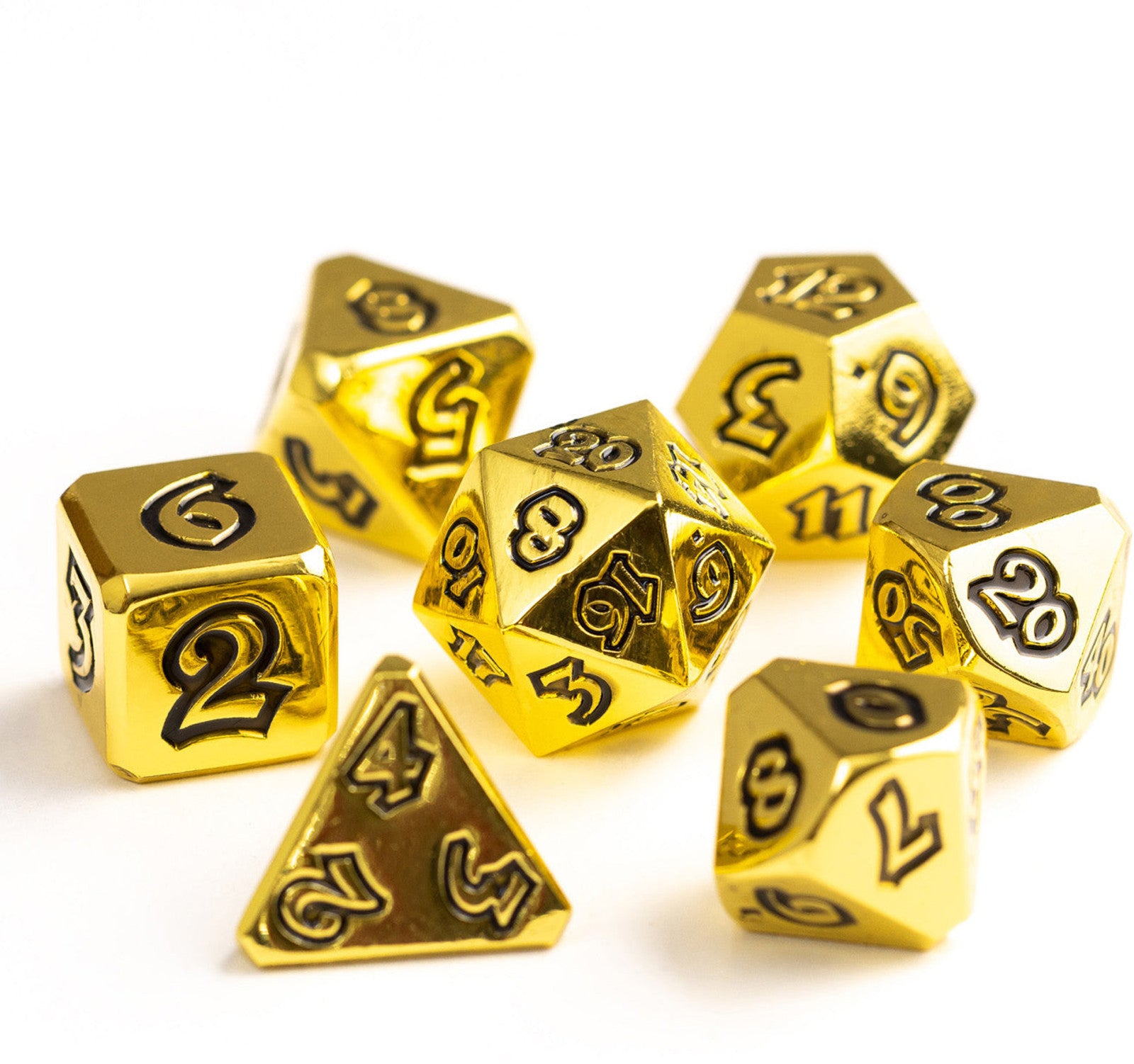 Die Hard Dice 7pc RPG Set - Lumina Diplomat