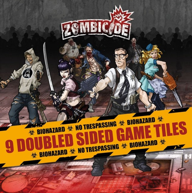 Zombicide: 9 Double Sided Game Tiles