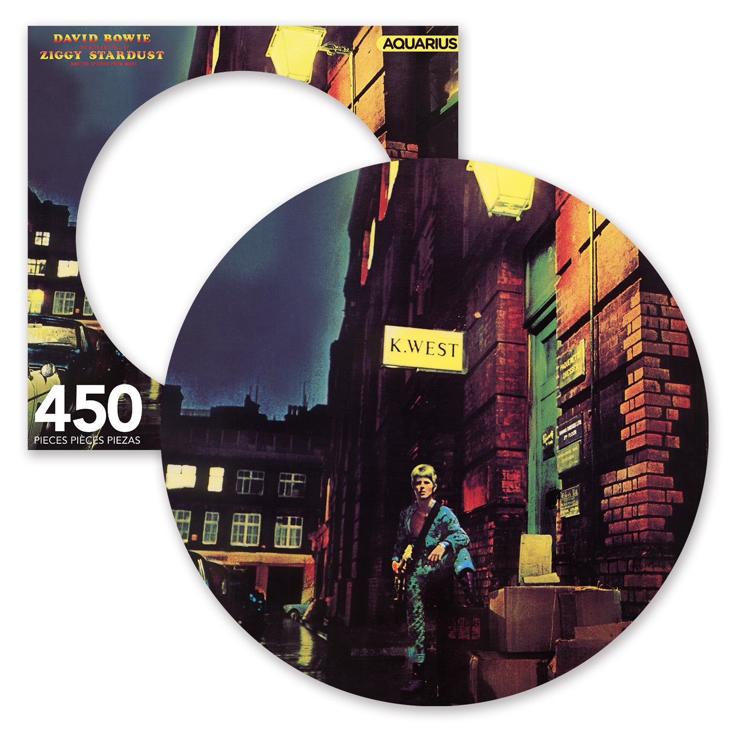 Aquarius Puzzle David Bowie Lets Dance Picture Disc Puzzle 450 pieces