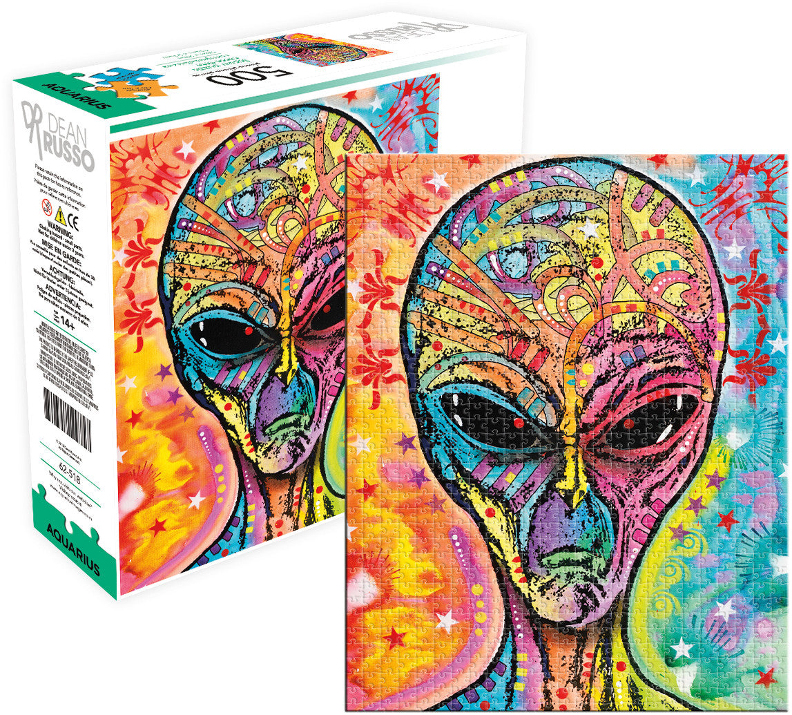 Aquarius Puzzle Dean Russo Alien Puzzle 500 pieces