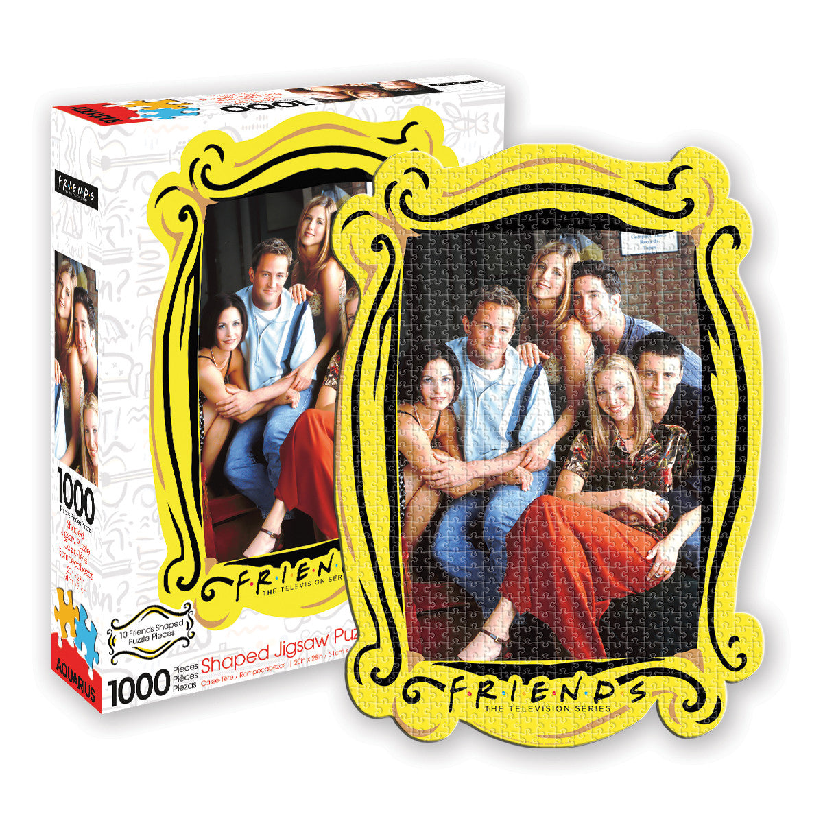 Aquarius Puzzle Friends Group Picture Frame Shaped Puzzle 1,000 pieces