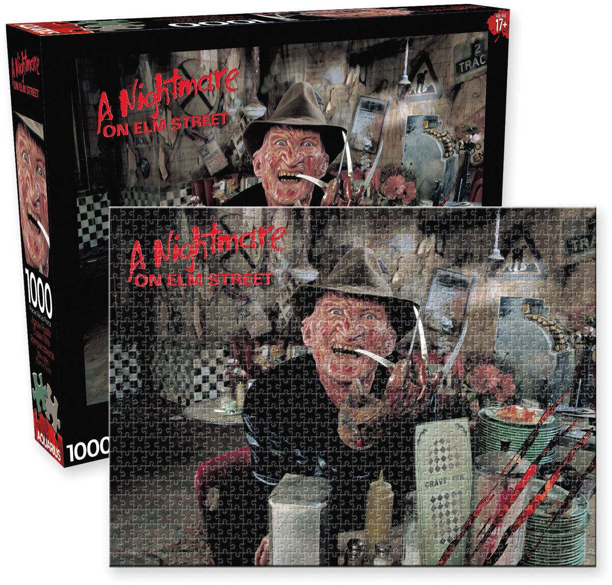 Aquarius Puzzle A Nightmare On Elm Street Puzzle 1,000 pieces