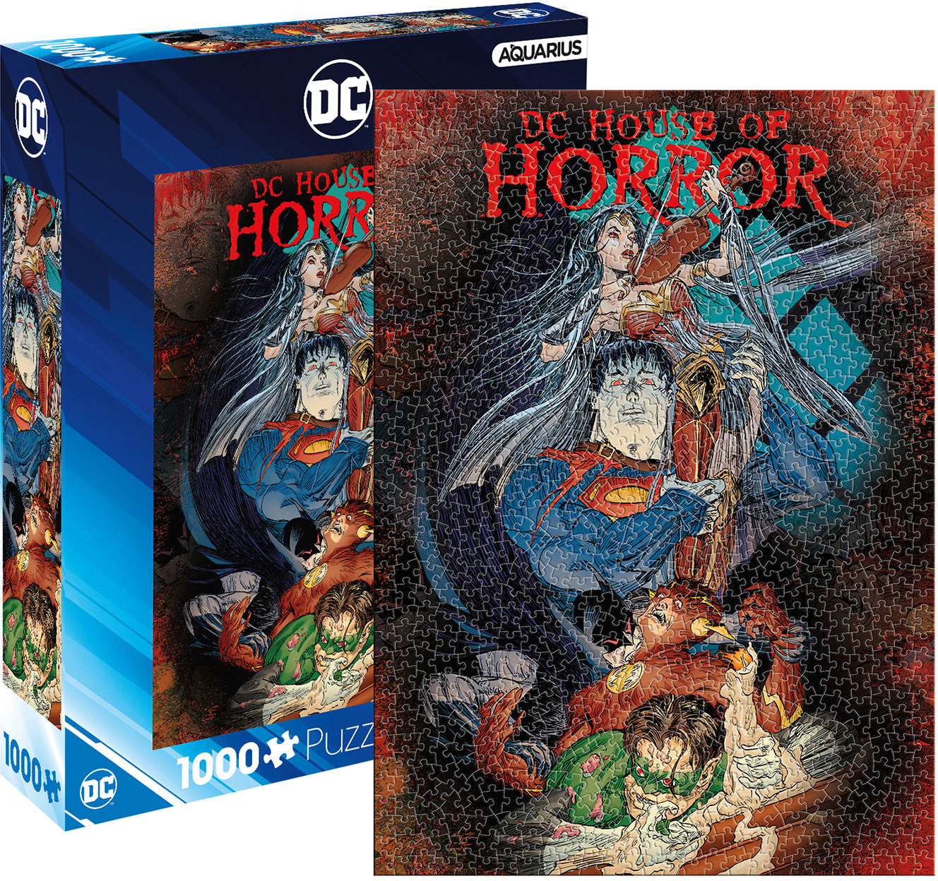 Aquarius Puzzle DC House of Horror Puzzle 1,000 pieces