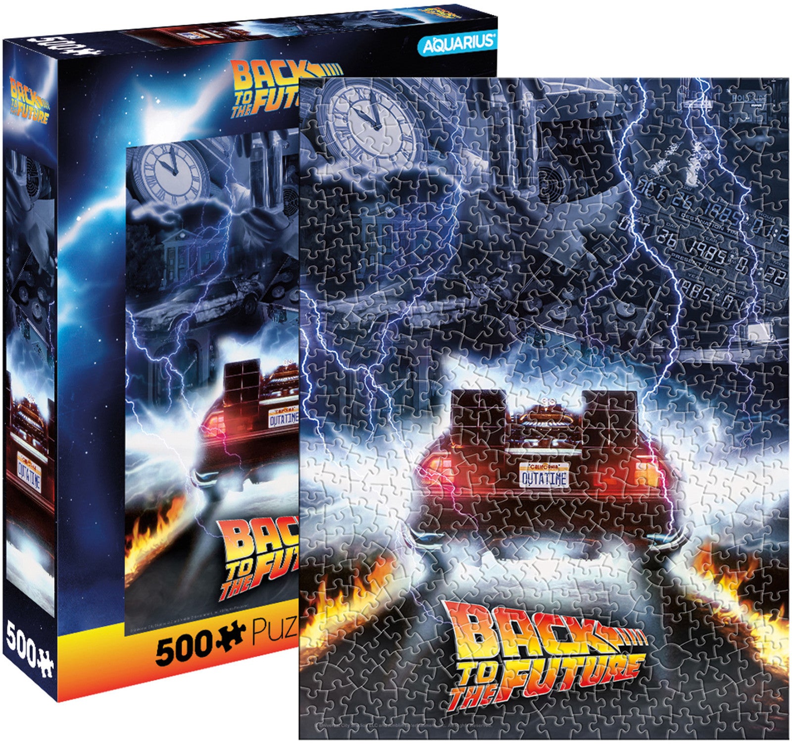 Aquarius Puzzle Back to the Future Puzzle 500 pieces