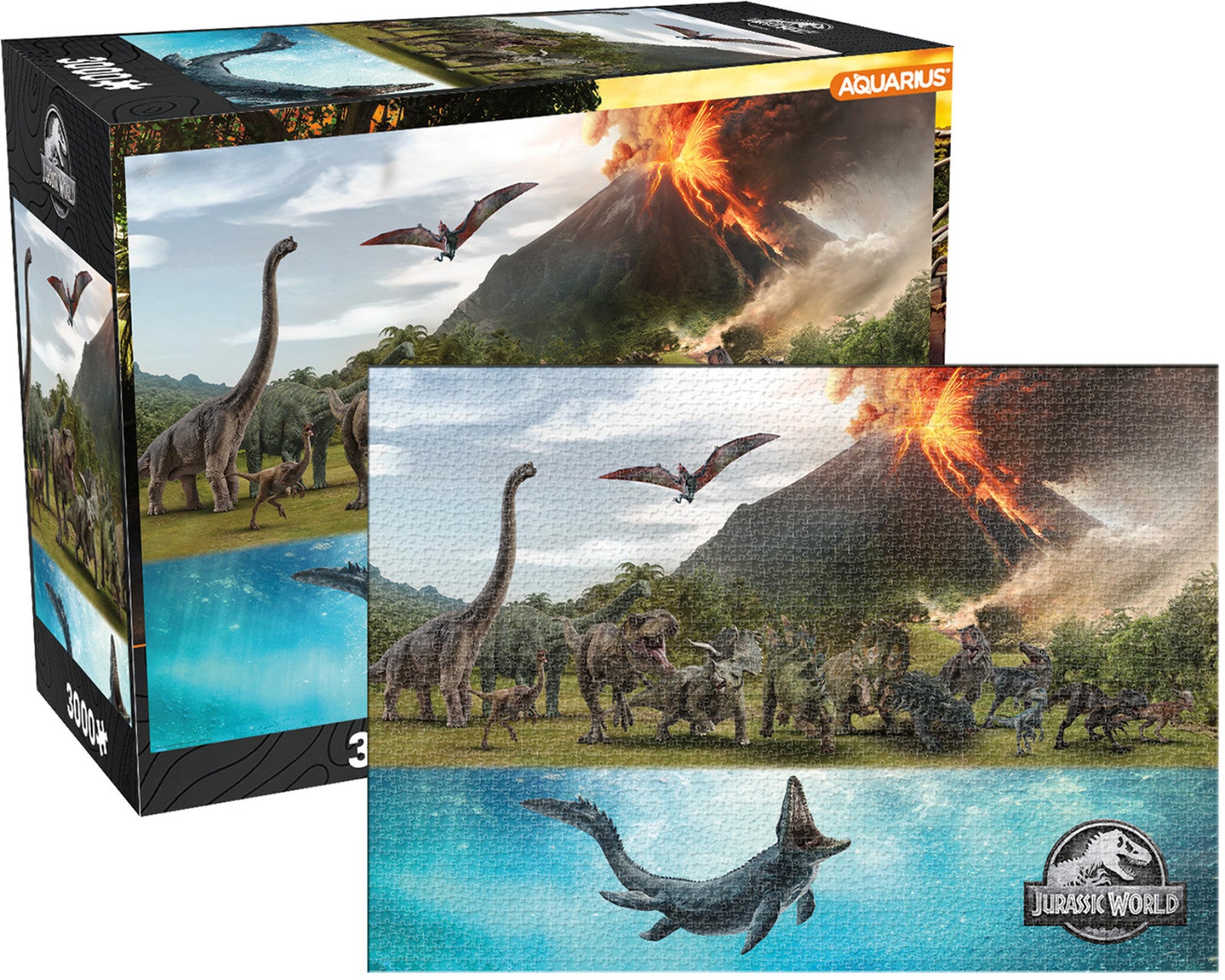 Aquarius Puzzle Jurrasic World Puzzle 3,000 pieces