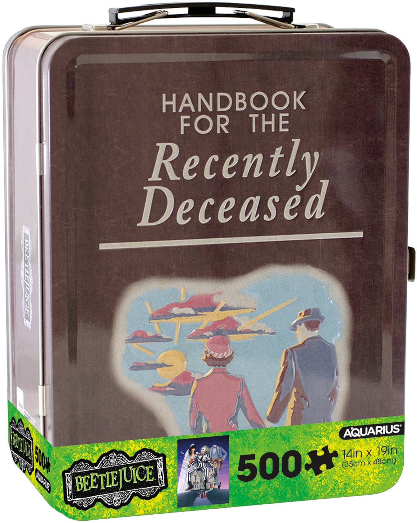 Aquarius Puzzle Beetlejuice Handbook for the Recently Deceased Puzzle 500 pieces
