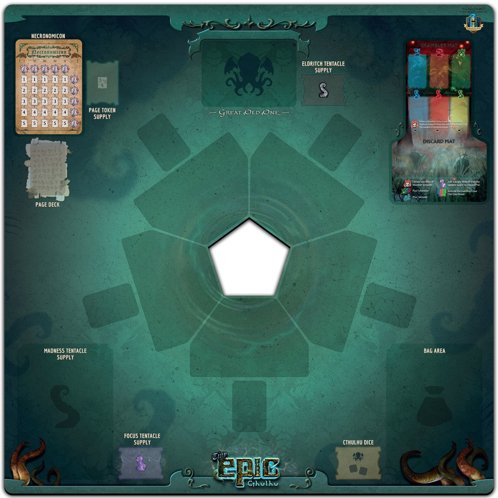 Tiny Epic Gthulhu Game Mat - Retail Packed
