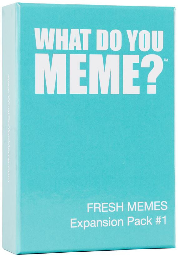 What Do You Meme? Fresh Memes Expansion Pack 1 (Do not sell on online marketplaces)