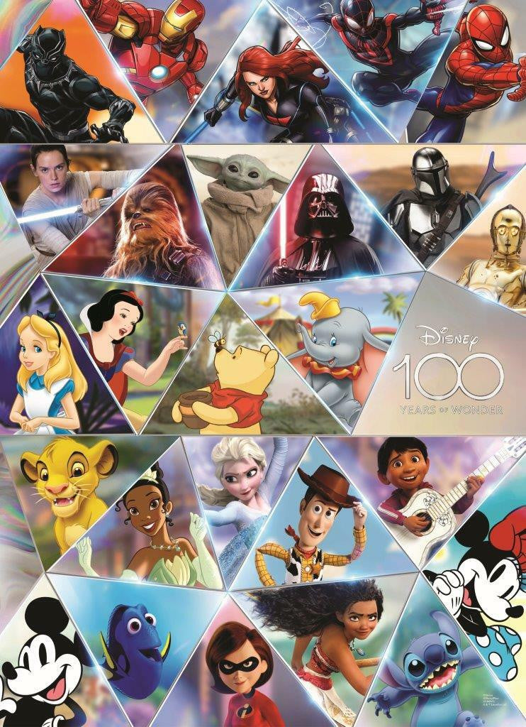 Harlington Thomas Kinkade PQ Disney 100th Anniversary 1000 pieces