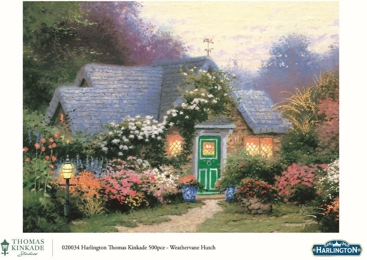 Harlington Thomas Kinkade PQ Weathervane Hutch 500 pieces