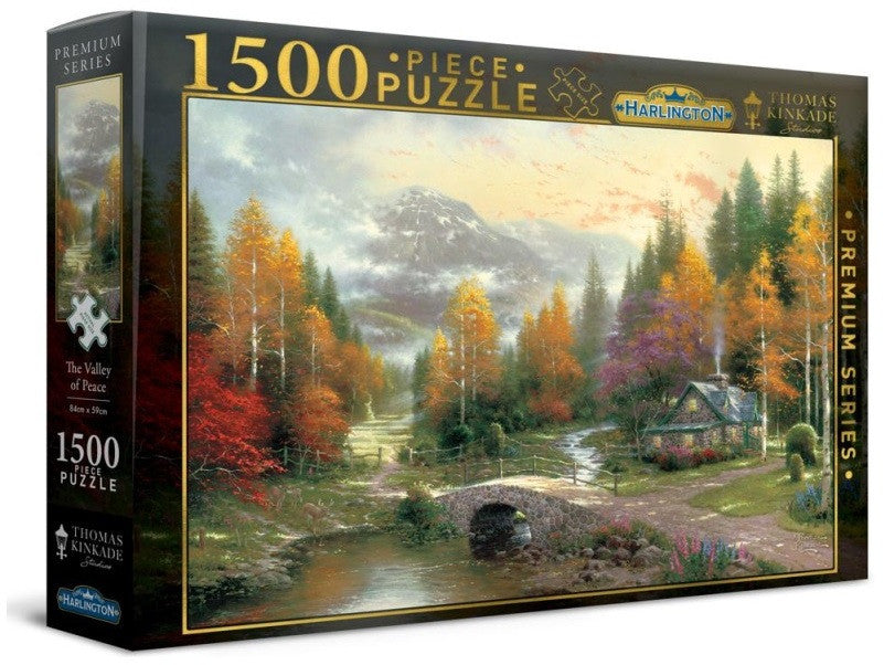 Harlington Thomas Kinkade PQ The Valley of Peace 1500 pieces