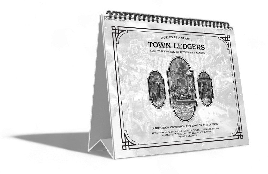 Worlds at a Glance - Customizable Sticker Maps & Notebook