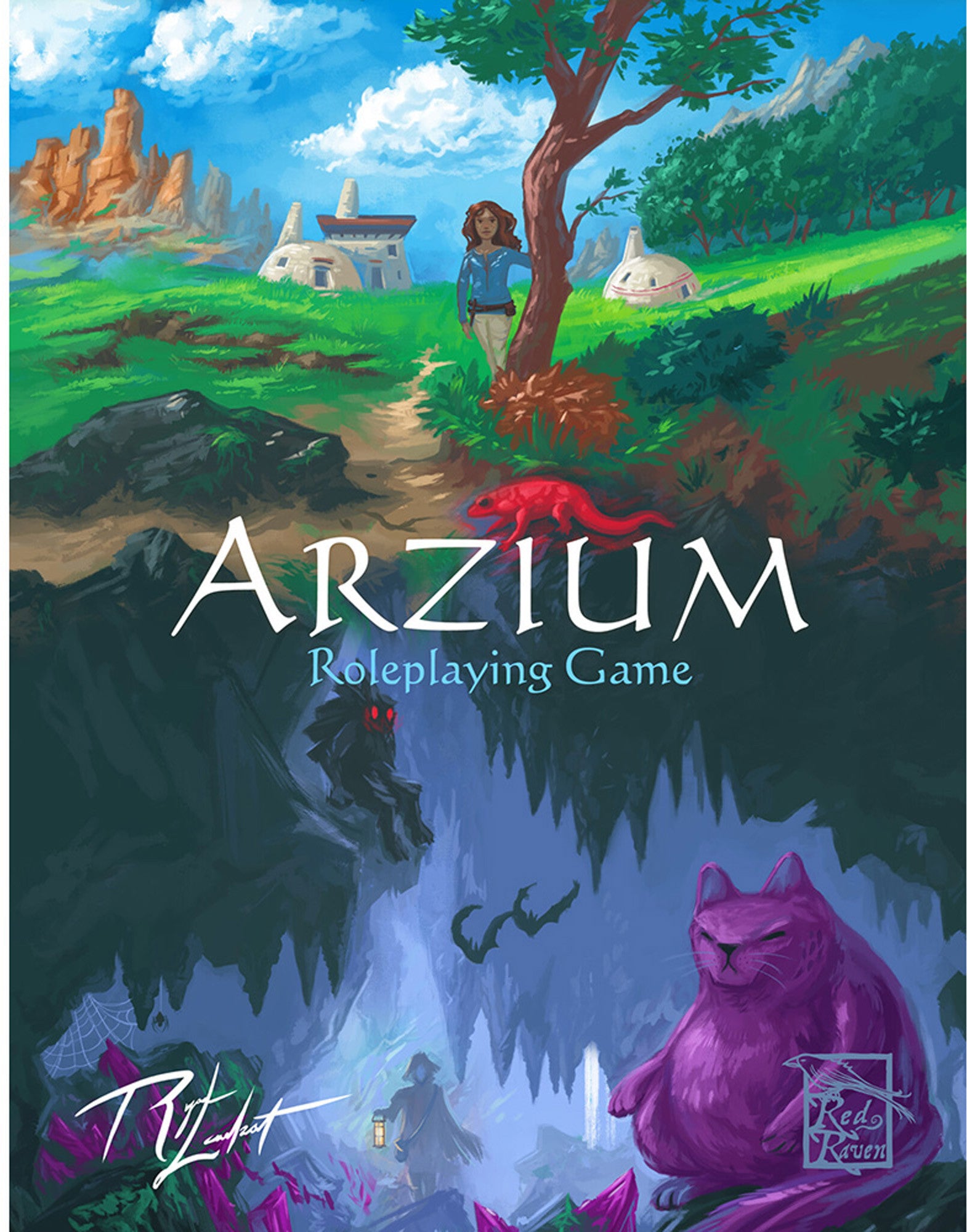 World of Arzium RPG Book