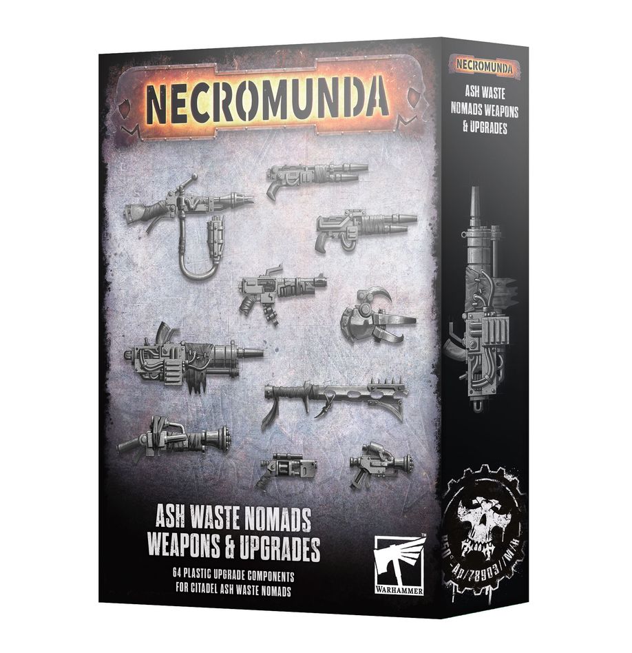 Necromunda Ash Wastes Nomads Weapons and Upgrades