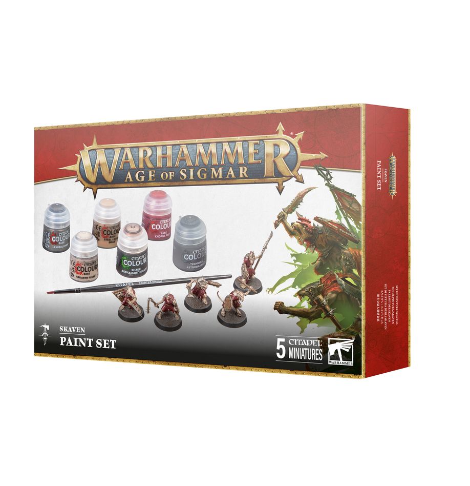 Age of Sigmar Skaven + Paint Set