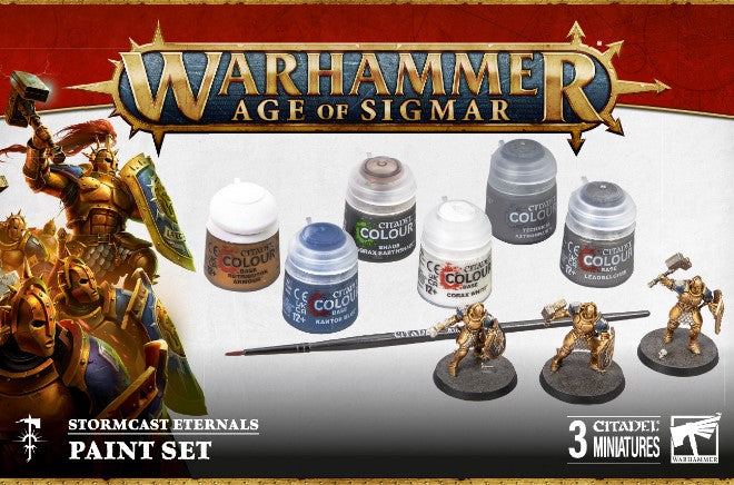 Age of Sigmar Stormcast Eternals Paints Set