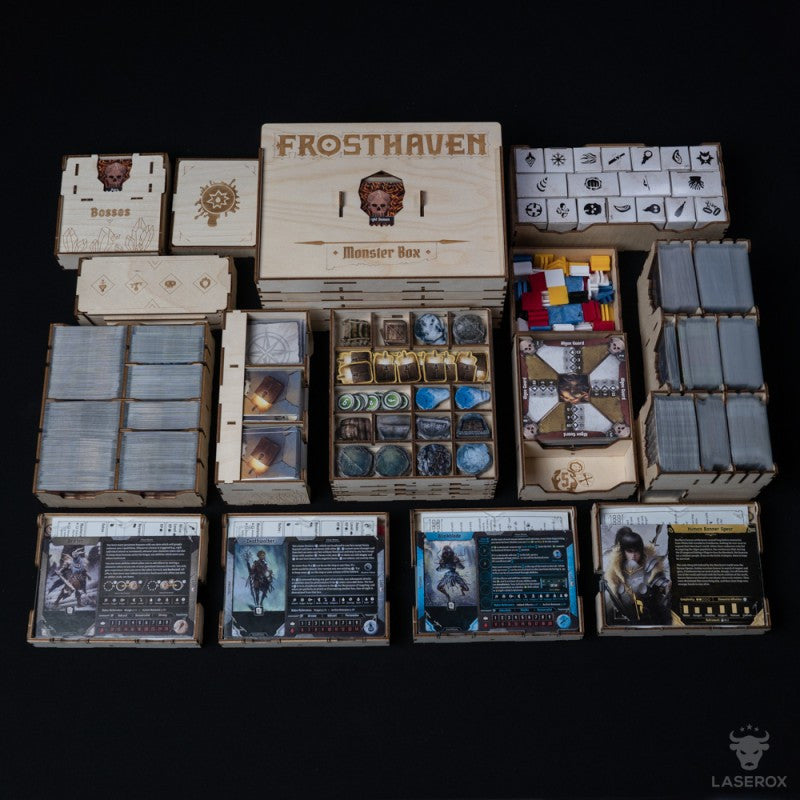 Laserox Inserts - FrostBox - Monster Box version – Little Plastic Fellas
