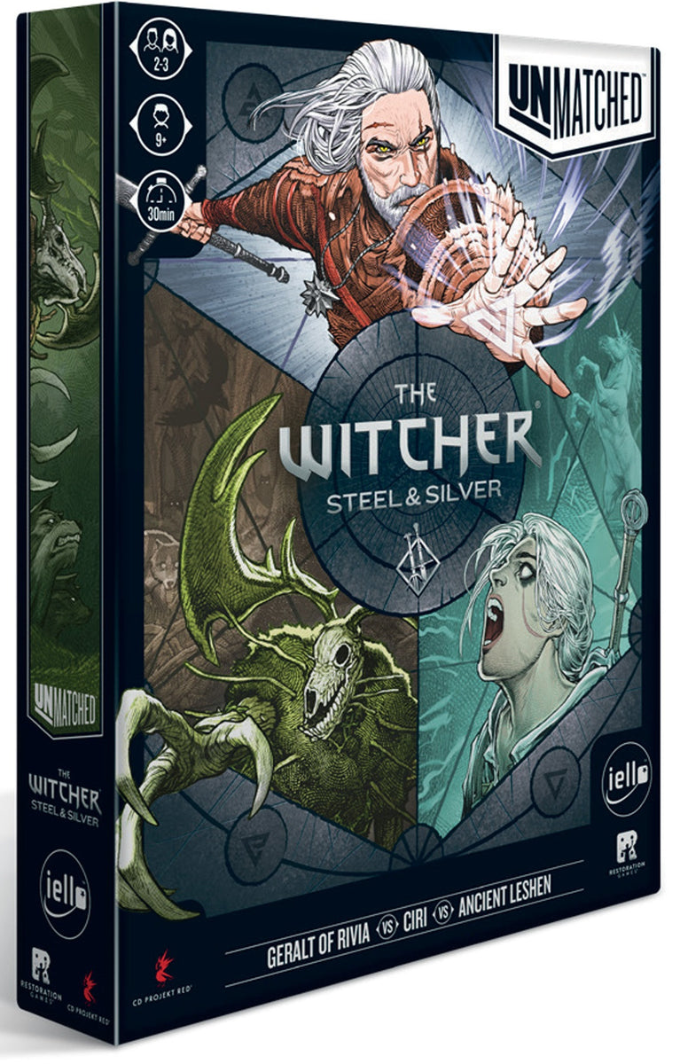 Unmatched - The Witcher - Steel and Silver – Little Plastic Fellas